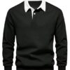 Men's Full Sleeve Polo T - Shirt - Classic & Comfortable