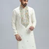 Silk-Cotton Kurta Set